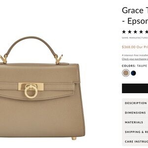 Parisa Wang Grace Handbag Purse